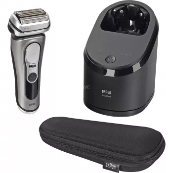 Braun Series 9 PRO+ 9665cc rasoio elettrico con SmartCare Center, grafite/argento