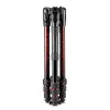 Manfrotto MKBFRTA4RD-BH Befree treppiede da viaggio in alluminio 4 sezioni con testa a sfera, rosso