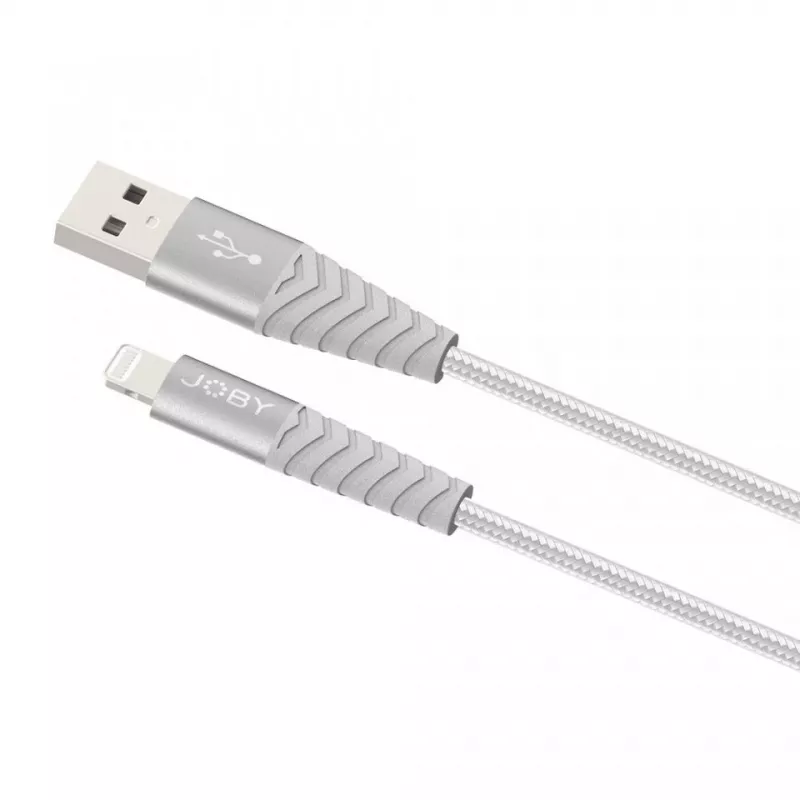 Joby cavo di ricarica e sincronizzazione Lightning, 1,2 m, argento (JB01814-BWW)