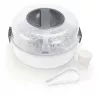 Alecto BW-04 sterilizzatore per biberon a microonde bianco