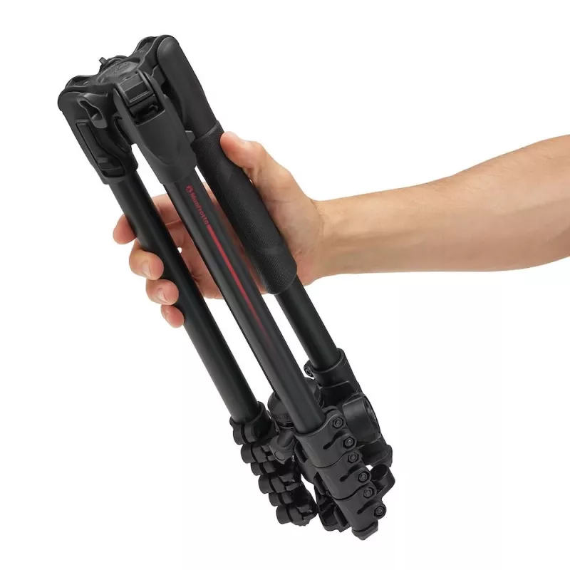 Manfrotto Befree treppiede in alluminio 4 sezioni con testa a sfera 494 (MKBFRLA4FB-BH)