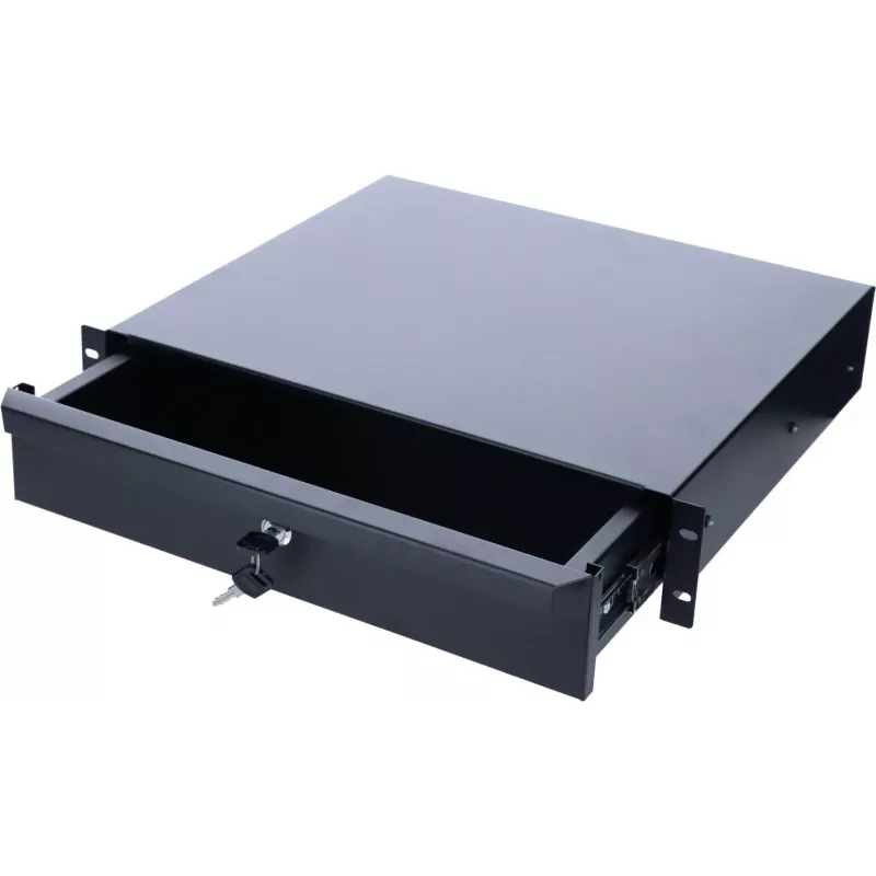 DSIT cassetto portadocumenti con serratura 2U per rack 19 inch (DS-DR02)
