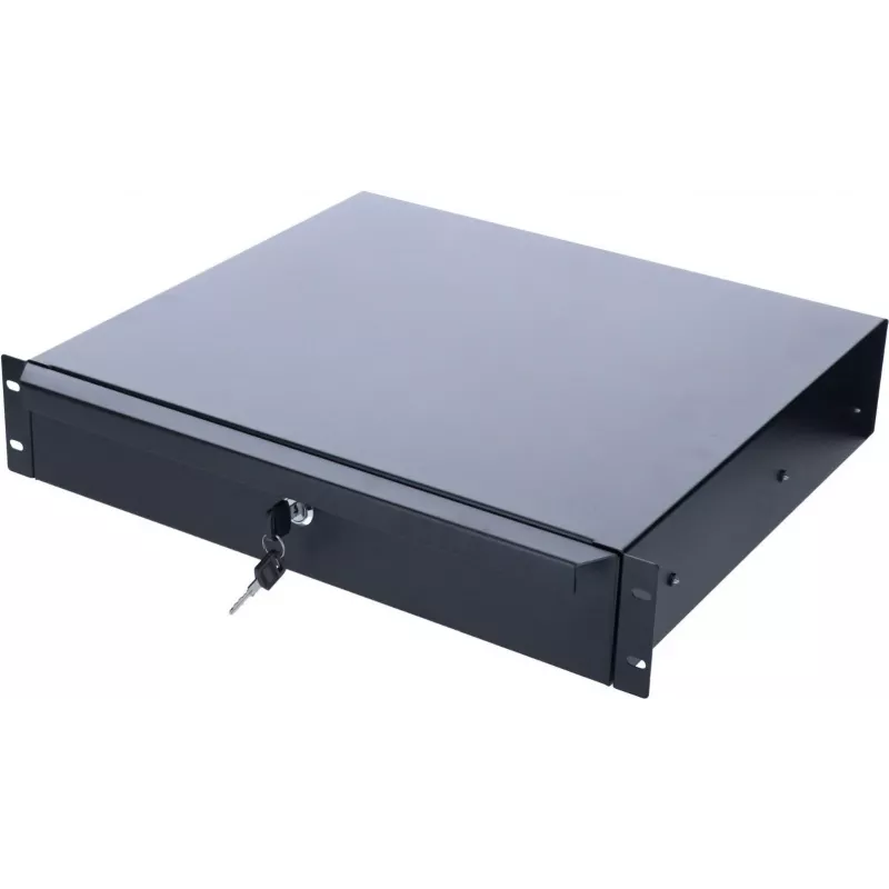 DSIT cassetto portadocumenti con serratura 2U per rack 19 inch (DS-DR02)