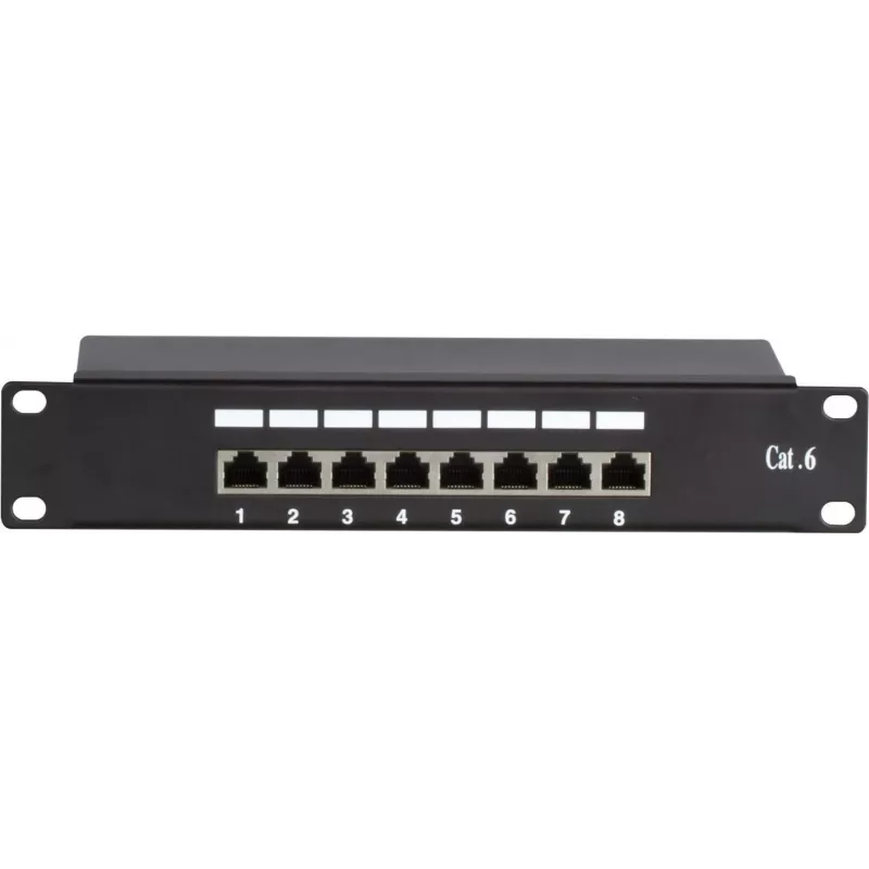 DSIT DS-10Patch6-8FTP patch panel FTP CAT6 8 porte 10