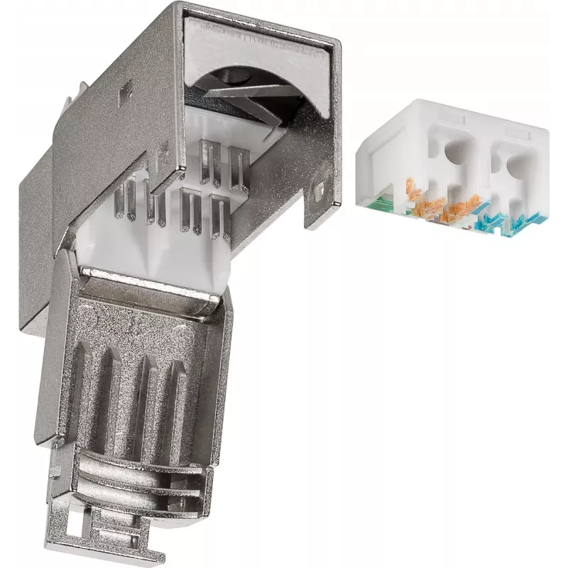 DS-IT CAT6 STP Keystone Jack Toolless modulo RJ45