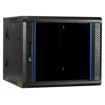 DSIT DS6609-DOUBLE armadio server a parete reversibile con porta in vetro, larghezza 600 mm