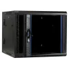 Armadio server reversibile a parete DSIT DS6609-DOUBLE con porta in vetro, larghezza 600 mm