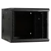 Armadio server reversibile a parete DSIT DS6609-DOUBLE con porta in vetro, larghezza 600 mm