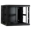 Armadio server reversibile a parete DSIT DS6609-DOUBLE con porta in vetro, larghezza 600 mm
