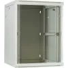 DSIT armadio server a parete 6U con porta in vetro, bianco, 600x600x368 mm