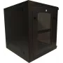 DSIT armadio server a parete 19 inch 12U con porta in vetro e pareti laterali perforate 600x600x635 mm (DS6612ZP)