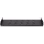 DSIT DS-FH45 ripiano fisso per armadi a parete profondità 450 mm, 1U, nero