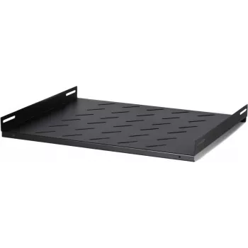 DSIT DS-FH60Wand ripiano fisso 1U per armadi a parete profondità 600 mm, portata 25 kg, nero
