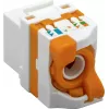 DS-IT presa Keystone CAT6 UTP senza attrezzi Twist (DS-KC-UTP6-TL-T)