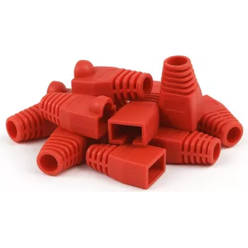 DSIT DANICOM guaina antikink RJ45 rossa 10 pezzi