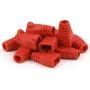DSIT DANICOM guaina antikink RJ45 rossa 10 pezzi