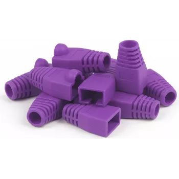 DSIT DANICOM guaina scarico di trazione RJ45 viola confezione da 10