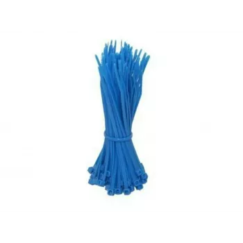 DSIT fascette per cavi 140mm blu confezione da 100 (kb_140mm_blauw)
