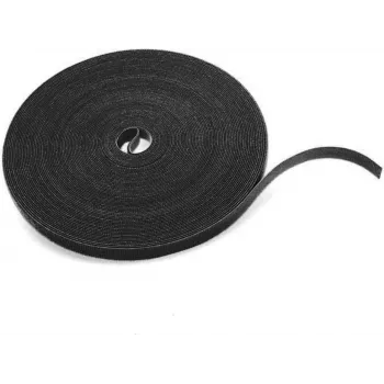 DS-IT fascia a strappo 25mm x 25m nero, rotolo back-to-back
