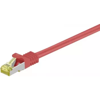 DSIT cavo di rete RJ45 S/FTP (PiMF) Cat.7, rosso, 5m (DC-75-050)