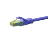 DSIT cavo patch di rete Cat.7 S/FTP PiMF RJ45, viola, 10m (DC-78-100)
