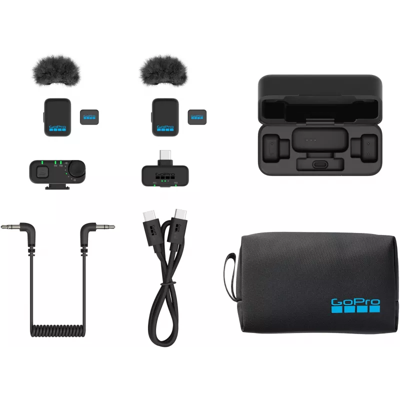 Kit completo microfono wireless GoPro Wireless Mic, EU (AWMIC-010-EU)