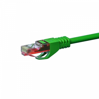 DSIT CAT6 U/UTP Cavo patch di rete, 0,5 m, verde, 100% rame (DC-63-005)