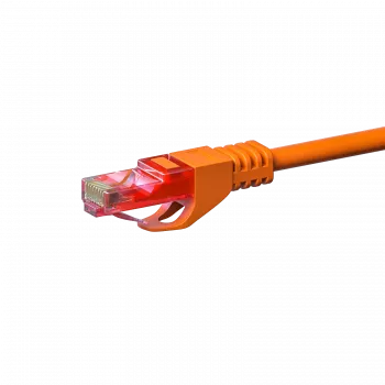 DSIT CAT6 Cavo di rete 100% rame - U/UTP - 7,5 m - arancione (DC-66-075)