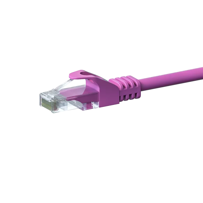 Cavo di rete DSIT CAT5e U/UTP, 1 m, rosa, 100% rame (DC-59-010)