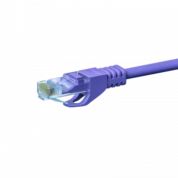 Cavo di rete DSIT DC-58-150 CAT5e U/UTP, 15 m, viola, 100% rame