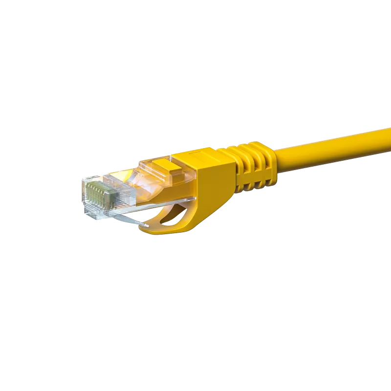 Cavo di rete DSIT CAT5e U/UTP, 30 m, giallo, 100% rame (DC-57-300)