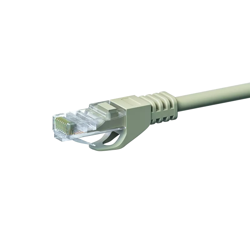 Cavo patch di rete DSIT CAT 5e U/UTP, 0,25 m, grigio, CCA, RJ45