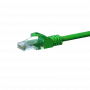 Cavo di rete DSIT CAT 5e U/UTP, 2 m, verde, CCA, RJ45, Gigabit Ethernet
