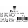 Cavo patch di rete DSIT CAT 5e U/UTP, 5 m, blu, CCA, RJ45 (DC-C54-050)