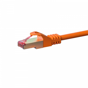 Cavo patch di rete DSIT CAT 6 S/FTP LSOH, 0,5 m, arancione