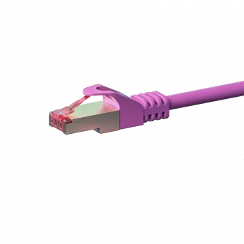Cavo patch di rete DSIT CAT 6 S/FTP LSOH, 0,5 m, rosa