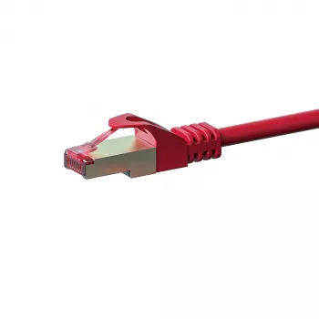 Cavo di rete DSIT CAT 6 LSOH - S/FTP - 10 metri - rosso (DC-S65-100)