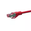 Cavo di rete DSIT CAT 6 LSOH - S/FTP - 10 metri - rosso (DC-S65-100)