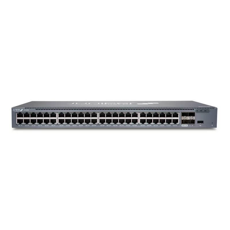 Switch gestito L3 Juniper Networks EX4000-48T a 48 porte 10/100/1000 con uplink 10G