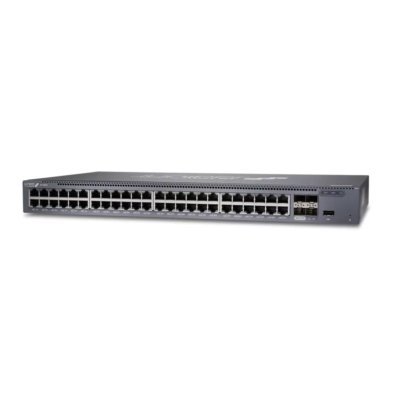 Switch gestito L3 Juniper Networks EX4000-48T a 48 porte 10/100/1000 con uplink 10G