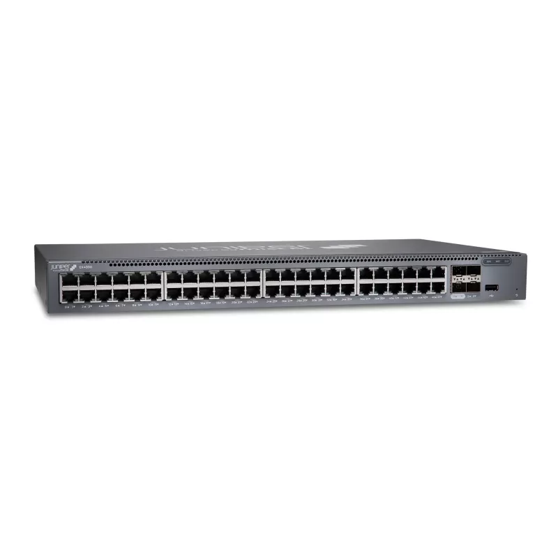 Switch gestito L3 Juniper Networks EX4000-48T a 48 porte 10/100/1000 con uplink 10G