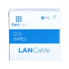 Cavo di rete DSIT CAT5e F/UTP 50m flessibile grigio CCA su bobina (DC-FTP5CCA50-GRY)