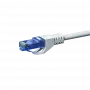 DSIT CAT6a cavo di rete 100% rame - U/UTP - 1 metro - bianco (DC-U6A2-010)