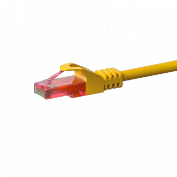 DSIT DC-67-075 CAT6 U/UTP cavo di rete, 7,5 m, giallo, 100% rame