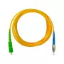 Televes OSK2SCFC cavo patch in fibra ottica monomodale 2m SC/APC a FC/UPC