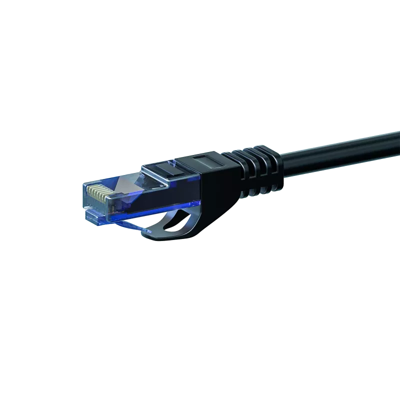 DSIT CAT6a cavo di rete 100% rame - U/UTP - 20 metri - nero (DC-U6A0-200)