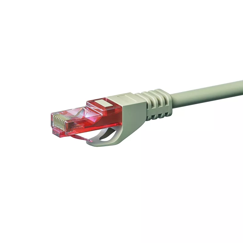 DSIT CAT6 U/UTP 30m grigio 100% rame cavo patch di rete (DC-61-300)