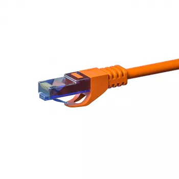 DSIT CAT6a U/UTP 100% rame cavo patch di rete, 20m, arancione, RJ45, 10Gbps, 500MHz