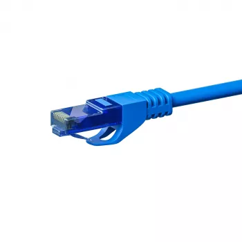DSIT CAT6a U/UTP Cavo patch Ethernet 100% rame, 30m, blu