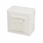 DSIT DC-Wall-Out-STP6-I Presa doppia RJ45 da parete Cat. 6/Class E schermata, avorio